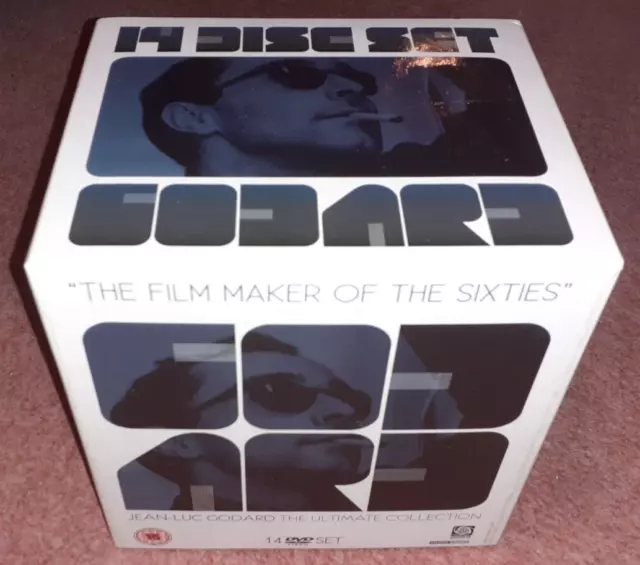 Jean-Luc Godard 14 Disc UK DVD Box Set 13 Films - The Ultimate Collection