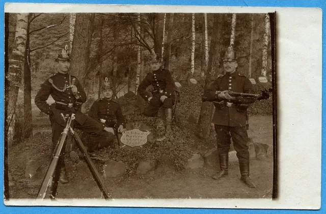 CPA PHOTO: Soldats du Jäger-Bataillon Nr. 11 / 1914