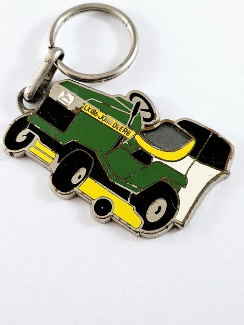 JOHN DEERE Porte-clés Noir Avec Logo, Lanière, Eagle-Hook, Noir , Taille Unique