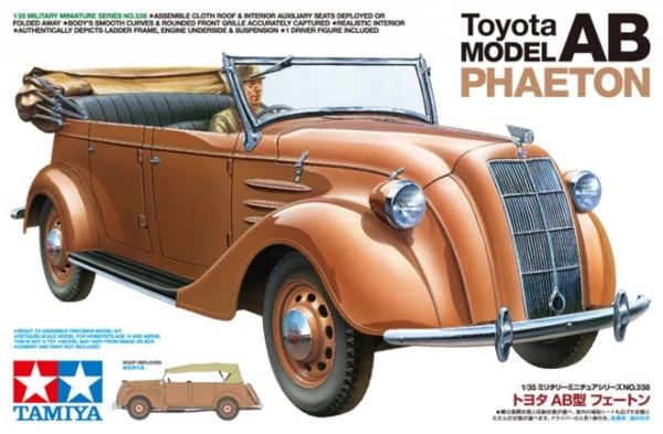 Kit Maquette Toyota Modèle Ab Phaeton 1:3 5 Tamiya 35338