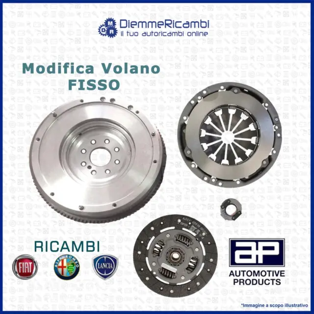 Kit Embrayage+Volant D'Inertie Fixe Original pour fiat Panda 500L Ypsilon Mito