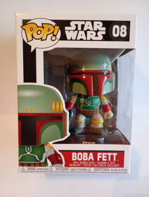 Funko Pop! Star Wars Boba Fett #08. Brand New.