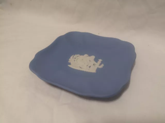 Wedgwood Jasperware Square Shell Shaped Pin Dish (Ref 239) 3