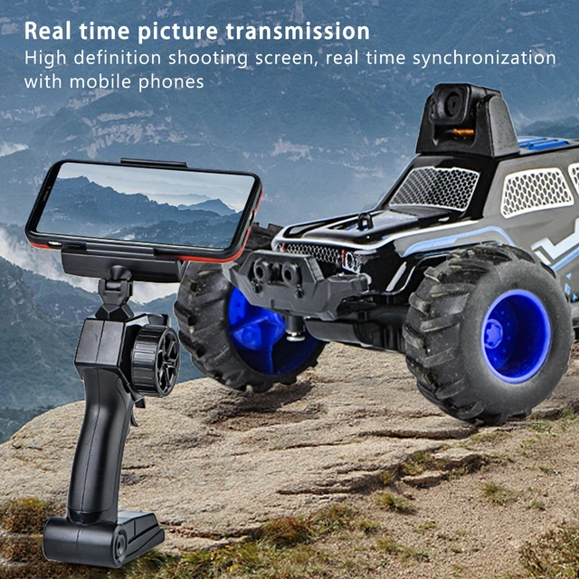 (BLUE)1/32 RC CAR 2.4G Simulation Off Road Vehicle Remote Control RC
