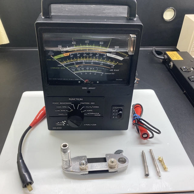 Vintage Sears Automotive Analyzer 244.21421