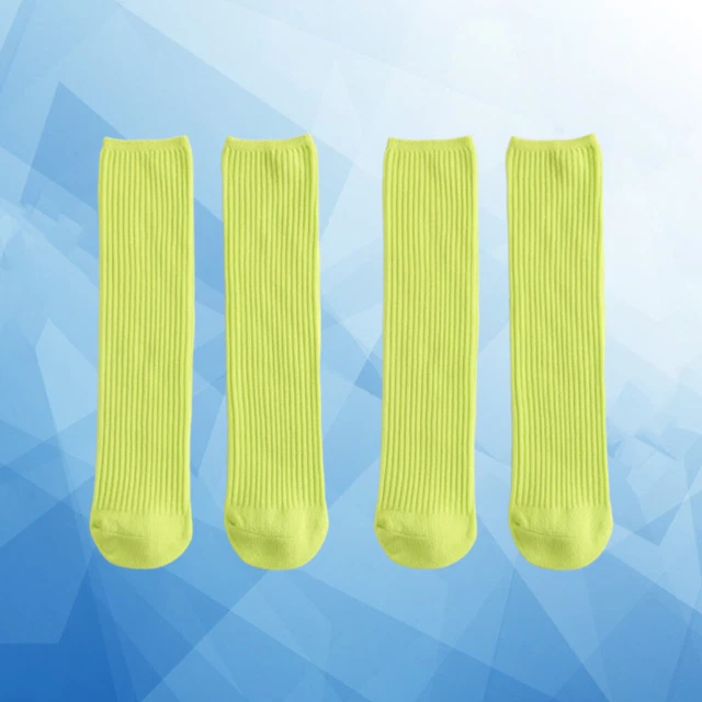 2 Pairs Knee High Socks Parent Child Socks Cotton Socks Boys Calf Socks 11
