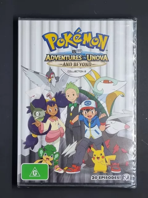 Pokémon The Series: Black & White Adventures in Unova and Beyond Complete  Season (DVD) 