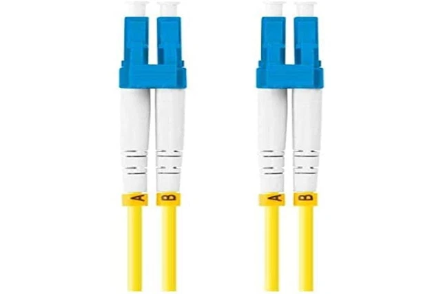lanberg FIBER HOSE 2M MONO LC/UPC-LC/UPC DUPLEX G657A1 LSZH YELLOW