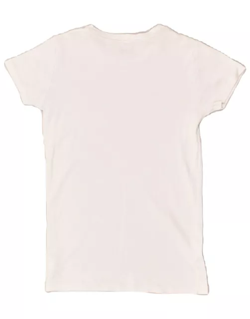 Camiseta top para niñas DOLCE & GABBANA 6-7 años mediana blanca algodón AW30 2