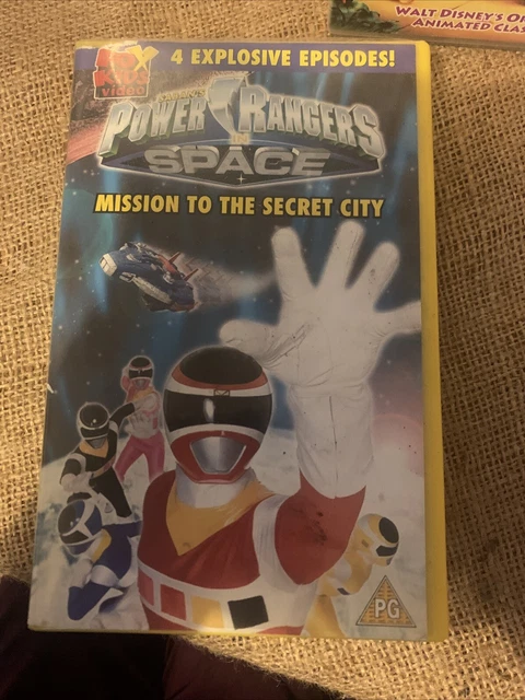 Power Rangers In Space 1998 POWER RANGERS IN Space VHS Clamshell Fox Kids Cool Action Series 1998 £ ...