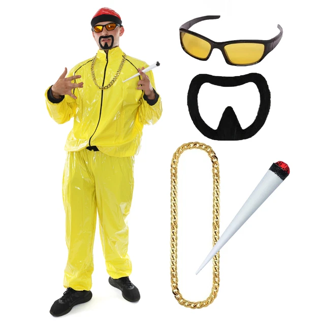 mens 90s fancy dress 1990s Rapper Mens Fancy Dress Costume
