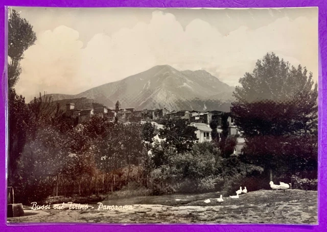 Panorama Di Bussi Sul Tirino, Anni 60, Abruzzo -65896