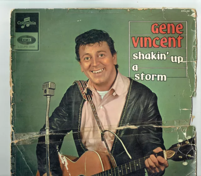 33T Gene VINCENT And The SHOUTS Disque LP 12" SHAKIN' UP A STORM - COLUMBIA 269