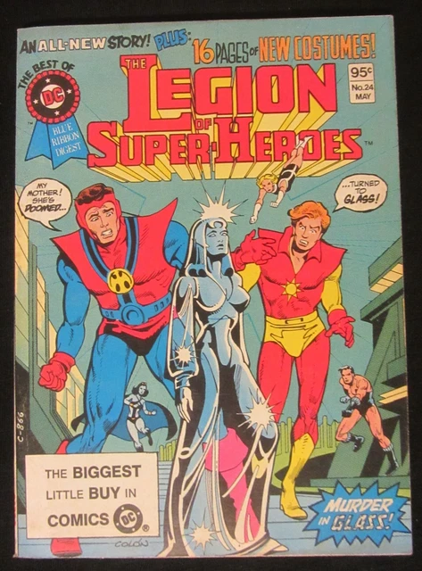 Legion of Super-Heroes...Best of DC #4 (1982) NM- 9.2...DC Digest 100 pages