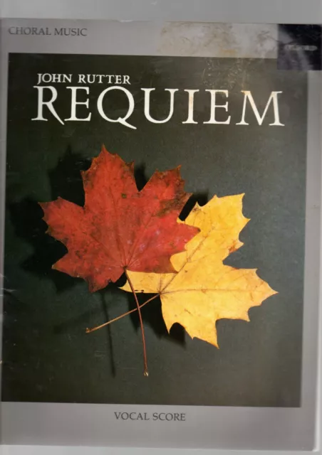 John Rutter, "Requiem", vocal score (hardback)