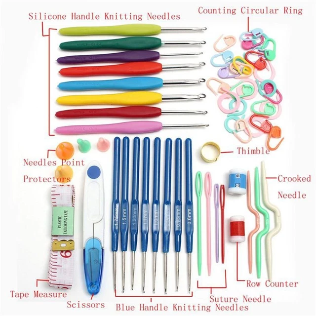 Hooks Aluminium Crochet Hooks Sewing Tools Knitting Needles Sewing Needles