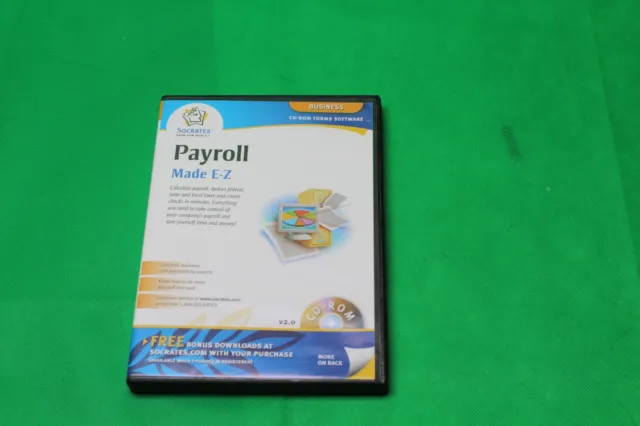 Socrates  Payroll business CD-ROM