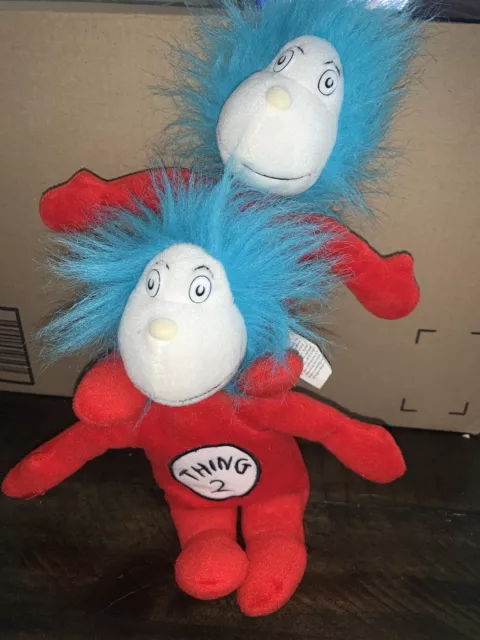 Thing 1 Thing 2 Official Move Merchandise Plush Set