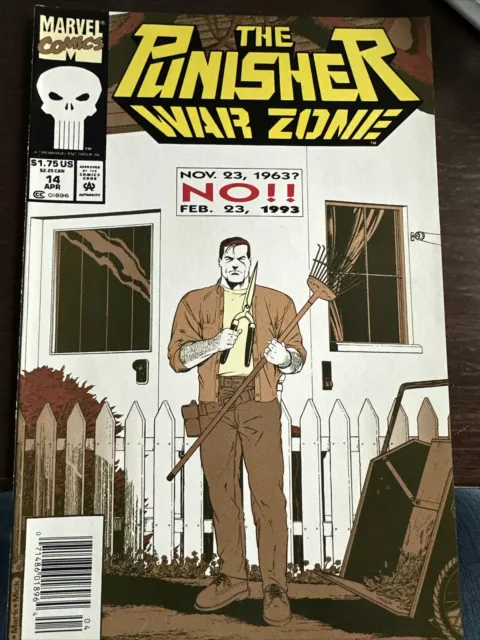 PUNISHER WAR ZONE (1992 Series) #14 Newsstand
