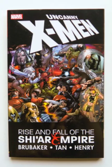 Uncanny X-Men Rise & Fall of the Shi'Ar Empire Marvel Graphic Novel Comic Book