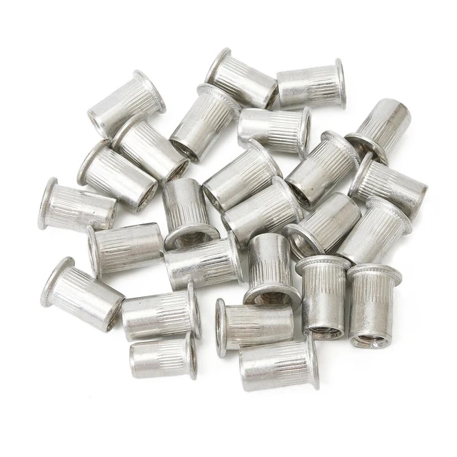 Set dadi rivetto filettati acciaio antiruggine in acciaio alluminio M4 M5 M6 M8 3