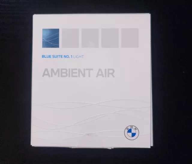 BMW Original OE In Car Air Freshener Fragrance Perfume Blue Suite No1  64119382585 : : Automotive