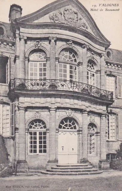 CPA 50 NORMANDY Cotentin - approx. Cherbourg VALOGNES - HOTEL de BEAUMONT 1902