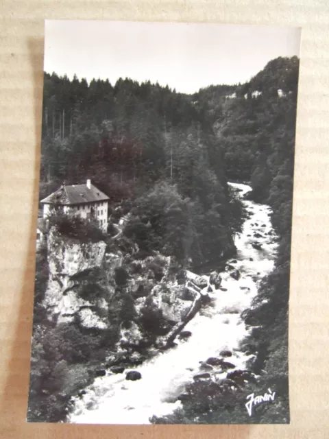 Cpa (25) Frontiere Franco Suisse. Le Moulin De La Roche Et Les Rapides Du Doubs
