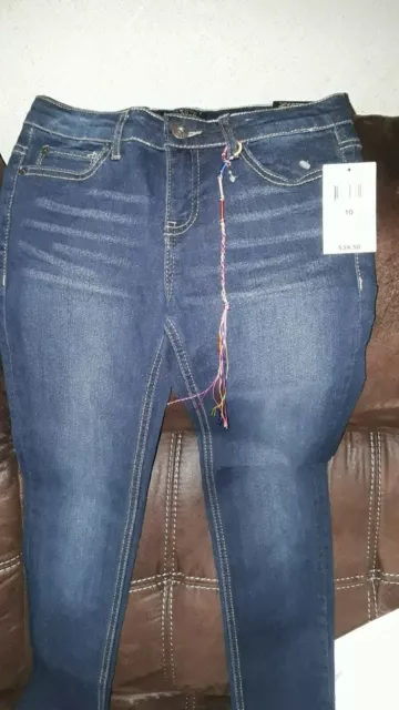 lucky brand by Zoe girls skinny jeans size 10 new with tags