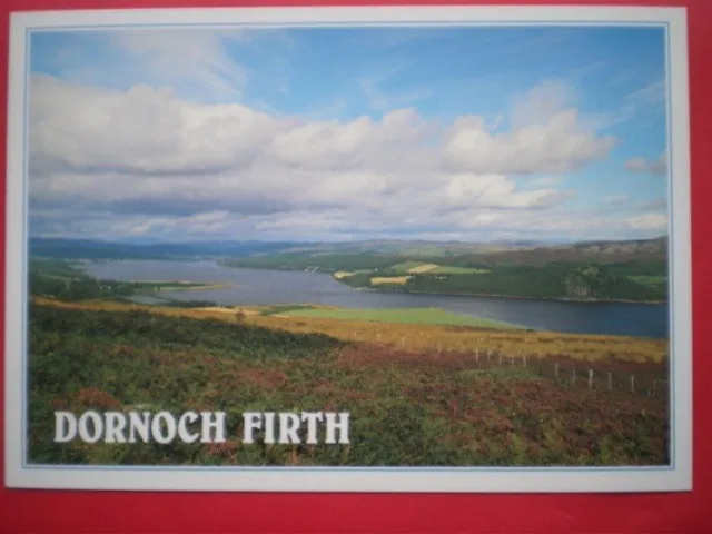 Postcard Sutherland Dornoch Firth & The Kyle Of Sutherland