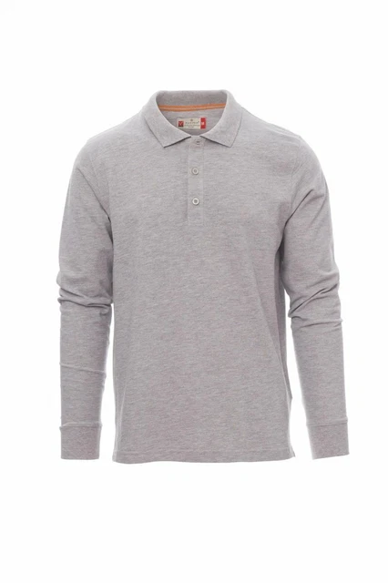 Polo PAYPER FLORENCE MELANGE uomo manica lunga 210gr