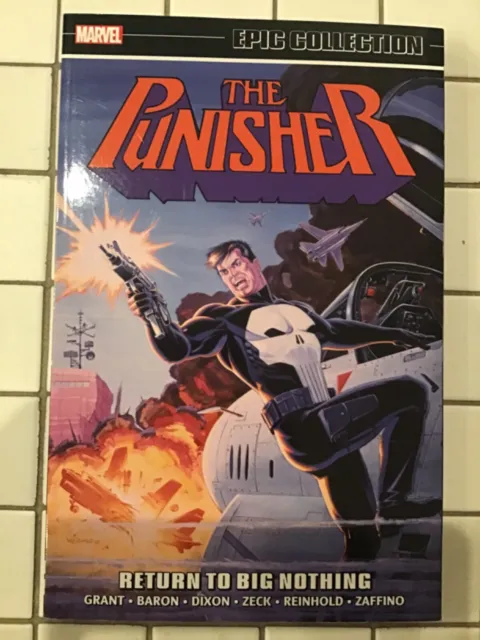 The Punisher Epic Collection Vol 4 Return To Big Nothing Marvel Comics 2021 Gran
