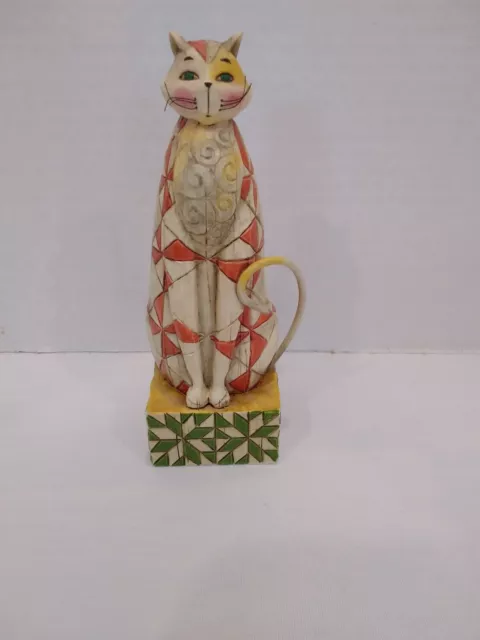 Heartwood Creek by Jim Shore, Abraham Cat Figurine #114420