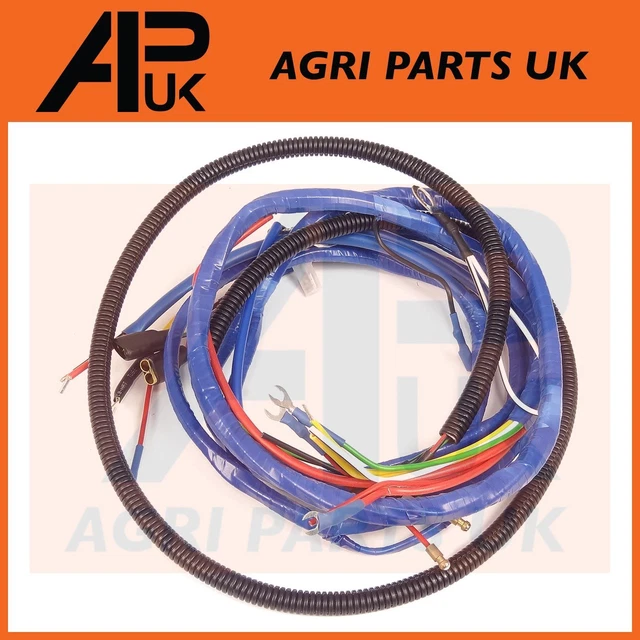 WIRE WIRING HARNESS Loom 4 Cylinder Diesel for Fordson Major Tractor £