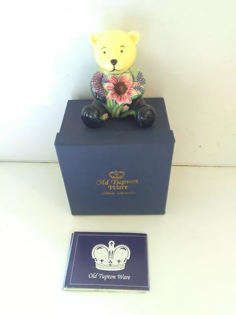 Old Tupton Ware Boxed Floral Collectable China Bear TW5903