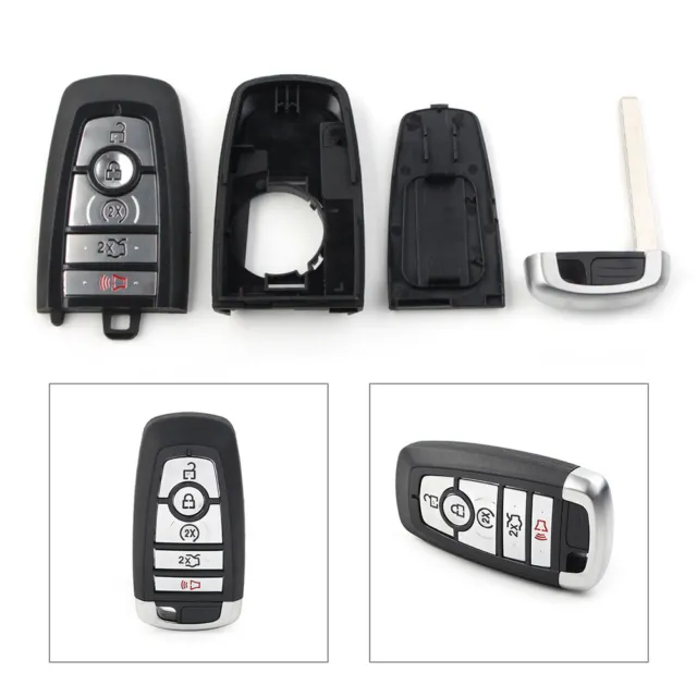 Replacement Smart Remote Key Shell Case Fob 5Button For Ford Edge Fusion 2017-20