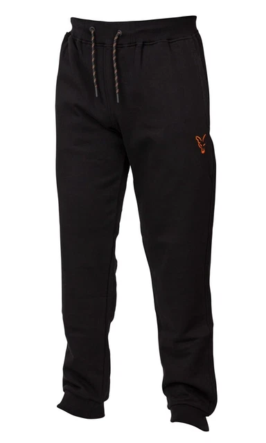 Fox Collection Black Orange Joggers Hose Freizeithose Jogger Angelhose
