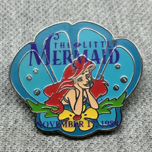 The Little Mermaid Disney 1989 Pin Hat Tie Lapel Pinback Collectible