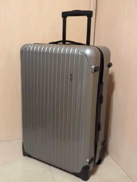 RIMOWA SALSA 63L 2 wheel carry case polycarbonate silver EMS