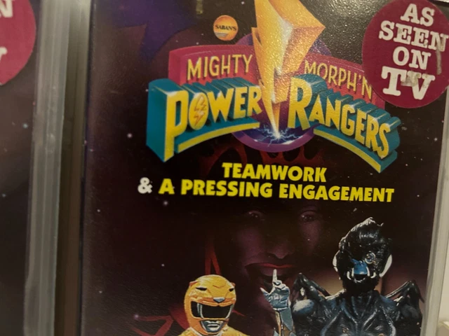 Power Rangers Vol. 1 MIGHTY MORPHIN POWER Rangers Series 1 Vol 1 & 2 - PAL VHS Video - Tape ...