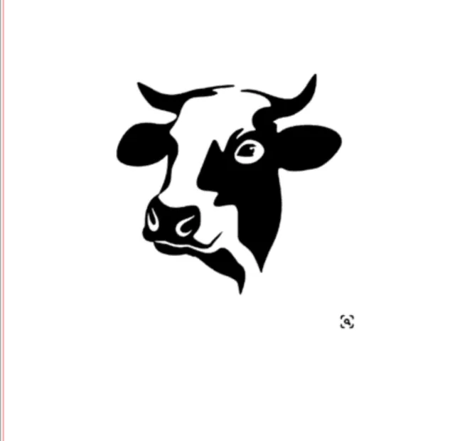 Cow Vinyl Decal Sticker For Home Wall Door Car Cup Decor A7