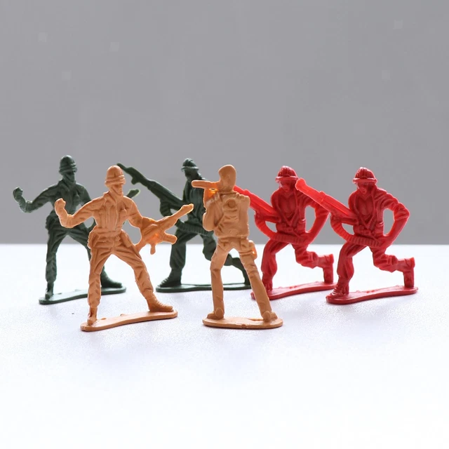 Lot De 3 Figurines Soldats De La Grande Guerre - Collection Hachette (1:32, Plomb Peint)
