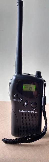 Dakota Alert M538-HT MURS Two Way Radio w/ 14ft. Custom Tuned Roll Up Antenna