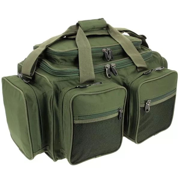 XXL Bolsa de Pesca Carry All XPR 61x29x31cm Con 5 Bolsillos Exteriores NGT Carpa