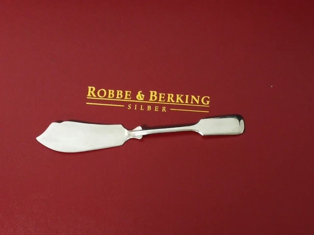Robbe Berking Alt Spaten Käse Messer Vorleger 925 Sterling Silber Besteck