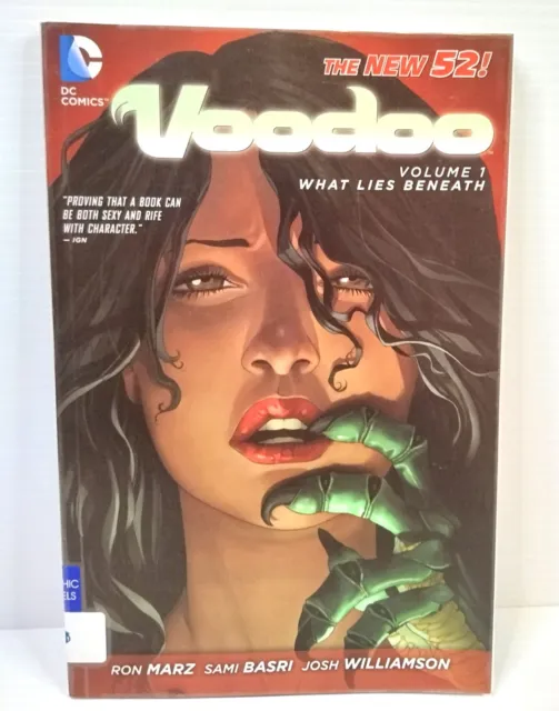 DC COMICS Voodoo Vol. 1  What Lies Beneath THE NEW 52! (2012 SC) Graphic Novel