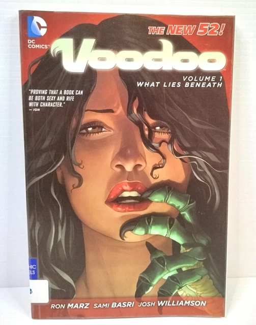 DC COMICS Voodoo Vol. 1  What Lies Beneath THE NEW 52! (2012 SC) Graphic Novel