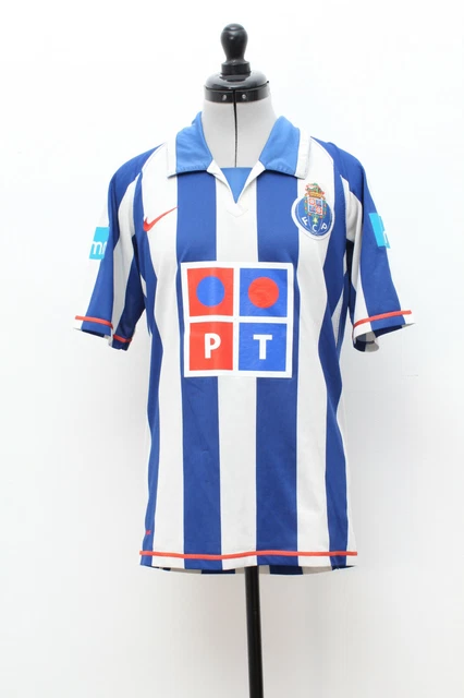 Maillot FC Porto Vintage – Saïllev – Taille XL – Blanc Et Bleu – Années 90