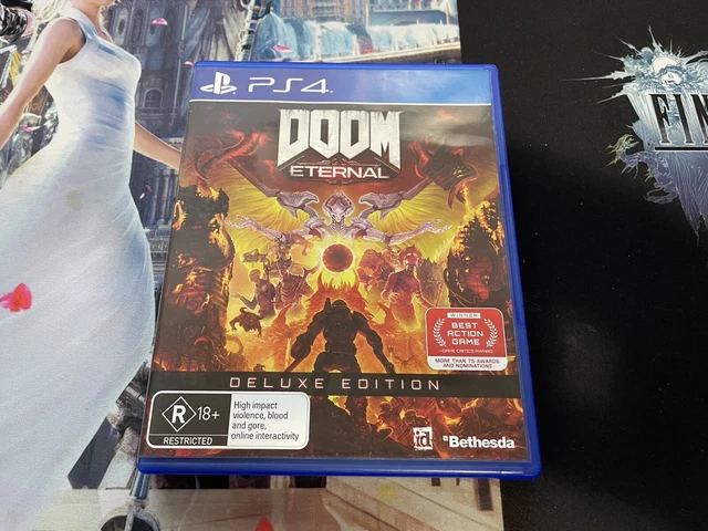 Doom eternal best sale deluxe edition ps4