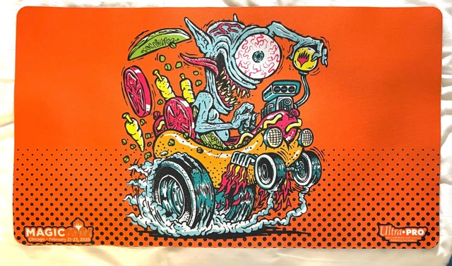 MAGIC MTG MAGICCON Chicago Exclusive Playmat FBLTHP Hotrod